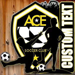 Boy’s ACE Soccer Club Thank You Gift Wall Decor